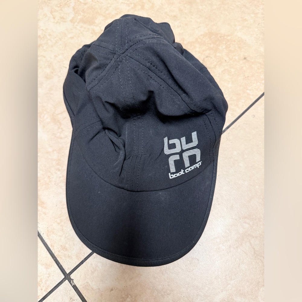 Burn Boot Camp Black Performance Hat